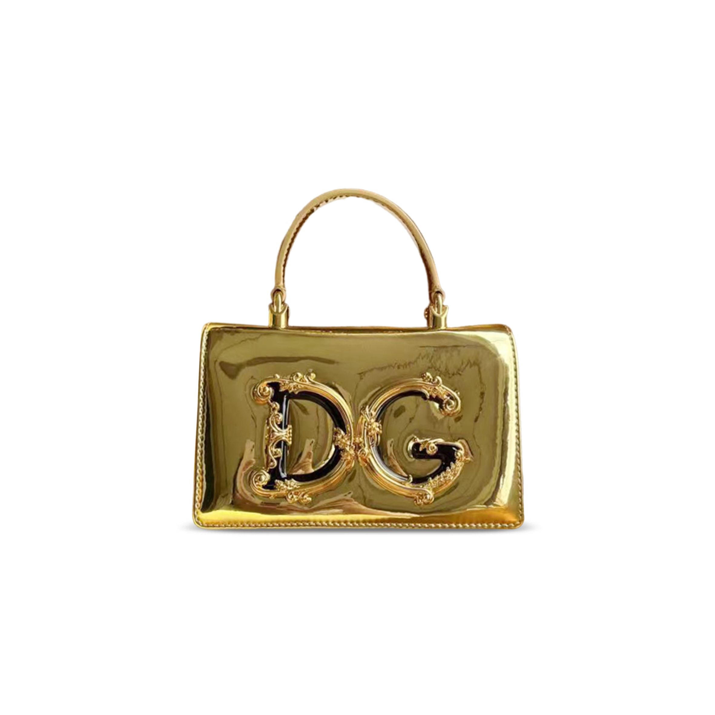 DOLCE GABBANA LEATHER SHOULDER BAG (18*10*5cm)